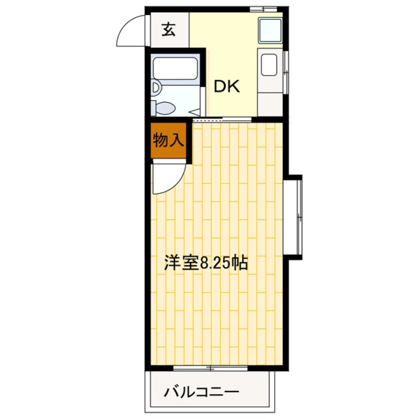間取図 えいすうヒルズ