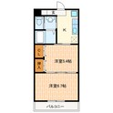 シャトー水堀の間取図