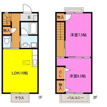 間取図 ブランシェシャトー