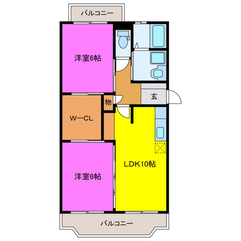 間取図 エスペランサ