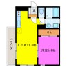 エバーグリーン２１ 1LDKの間取り