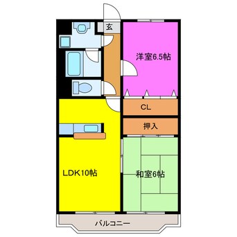 間取図 ＳＴＡＴＩＯＮ　ＦＲＯＮＴ