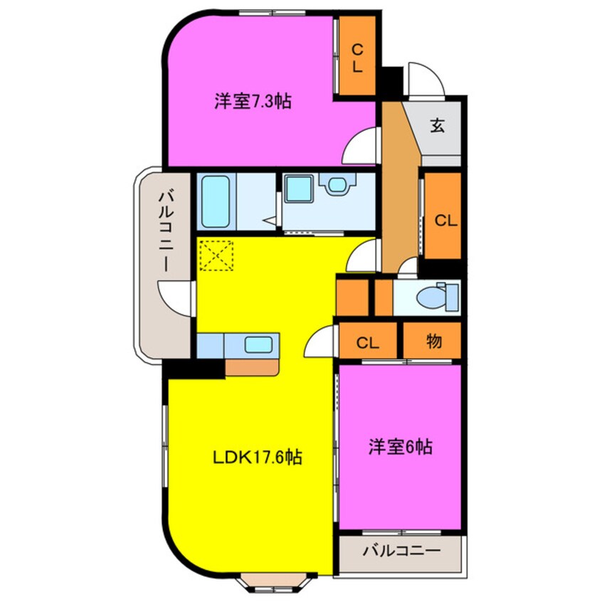 間取図 クールシエル１１