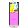 ＳＵＮ　ＤＲＥＡＭ 1DKの間取り