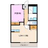 イーハトーブ 1LDKの間取り