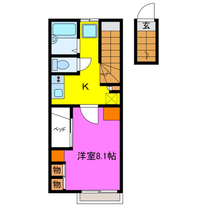 間取図 ホークⅡ