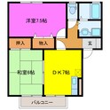 ルミエール池田の間取図