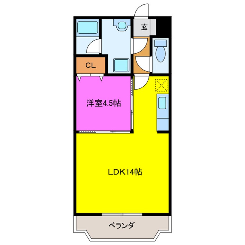 間取図 ＭＩＳＴＲＡＬ