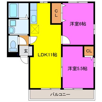 間取図 サンロード・ＭＨ