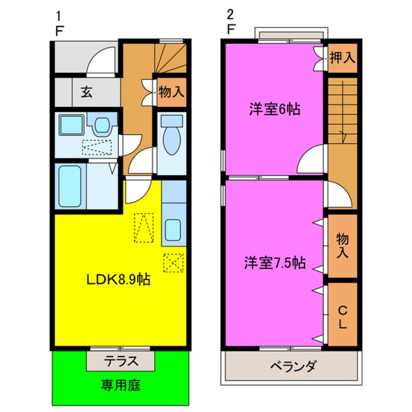 間取図 Ａｒｋａｄｉａ　大門