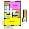 ＦＫＨ－ａ 1LDKの間取り