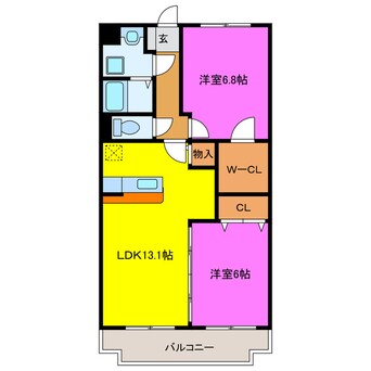 間取図 ハミングバード