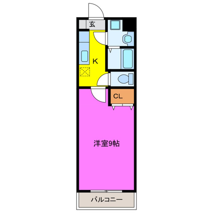 間取図 グリンデル　ワルト