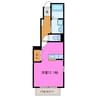 ラフレシールⅠ 1Rの間取り