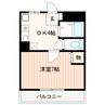 オリエンタルプラザ 1DKの間取り