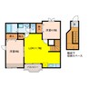 フェリスＡ 2LDKの間取り
