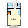 プランドール 1Rの間取り