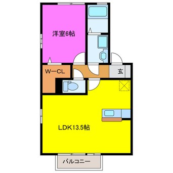 間取図 ツイトローネＢ