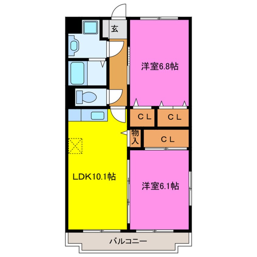 間取図 ブライトヒルズ可睡の杜