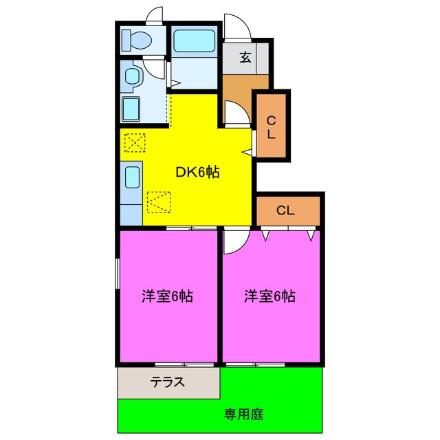 間取り図 メゾン住吉
