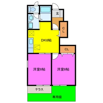 間取図 メゾン住吉