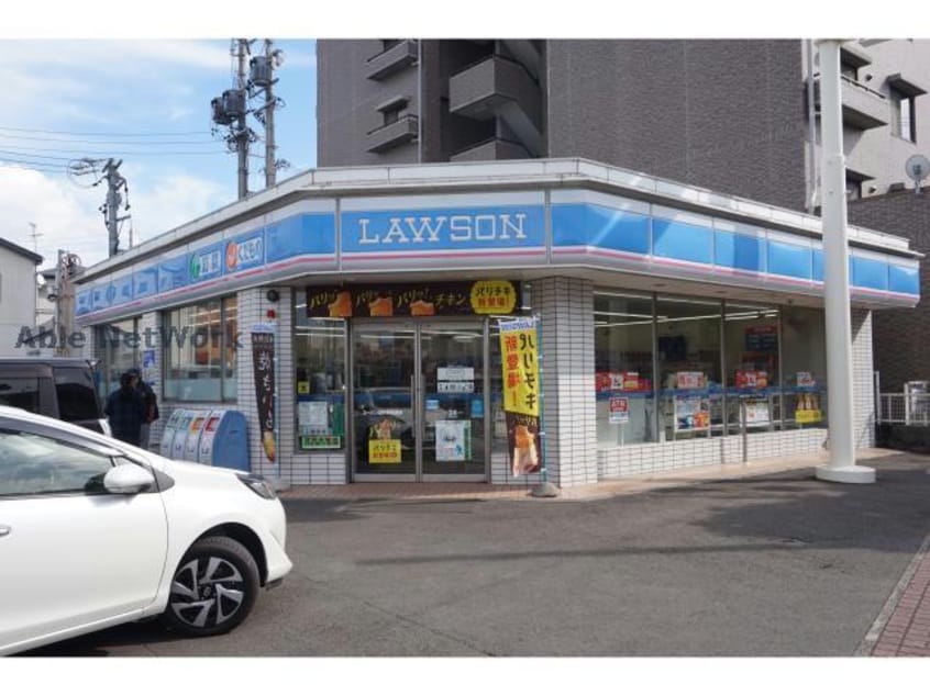 ローソン袋井駅前通店(コンビニ)まで374m スカイコート高尾