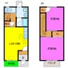 ソーシャル 2LDKの間取り