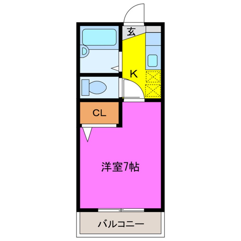 間取図 プラテーク天龍