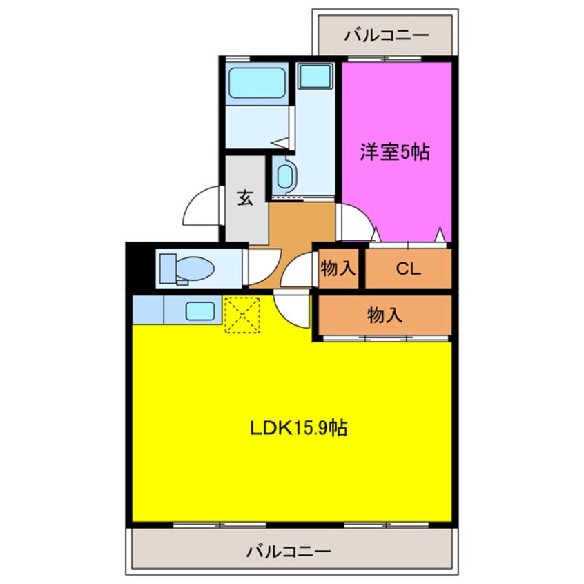 間取図 ルミエール