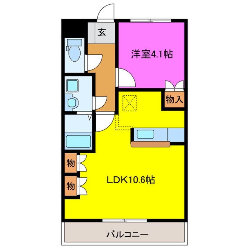 間取図 オリエンタルハイツ