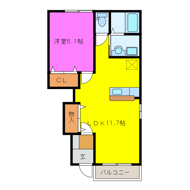 間取り図 ガイア