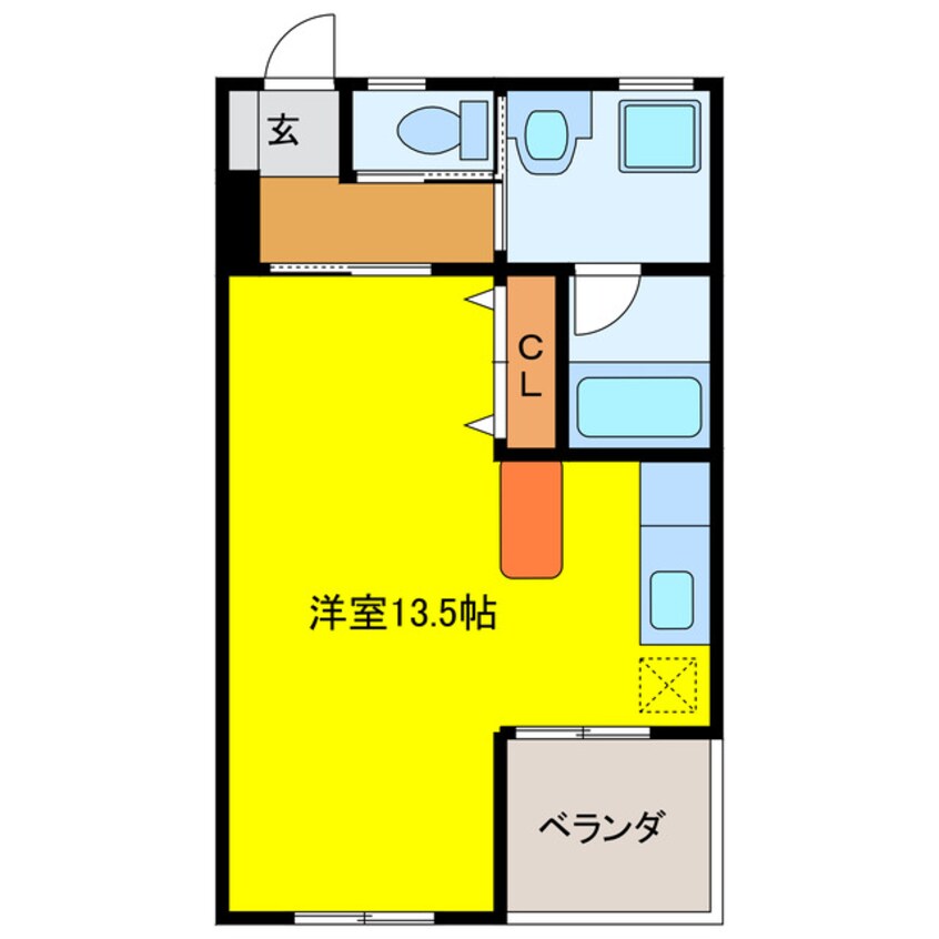 間取図 オレア