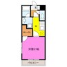 ＩＶＹ 1Kの間取り
