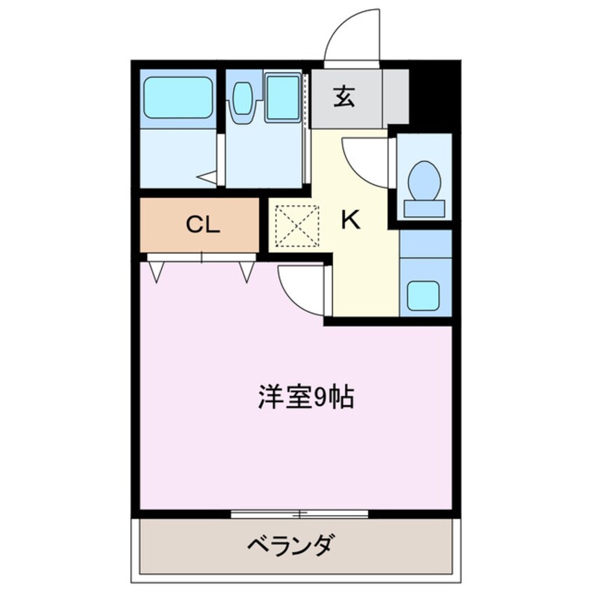 間取図 磐田ヒルズⅠ