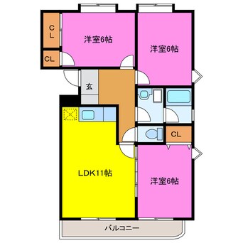 間取図 ロイヤルマンション