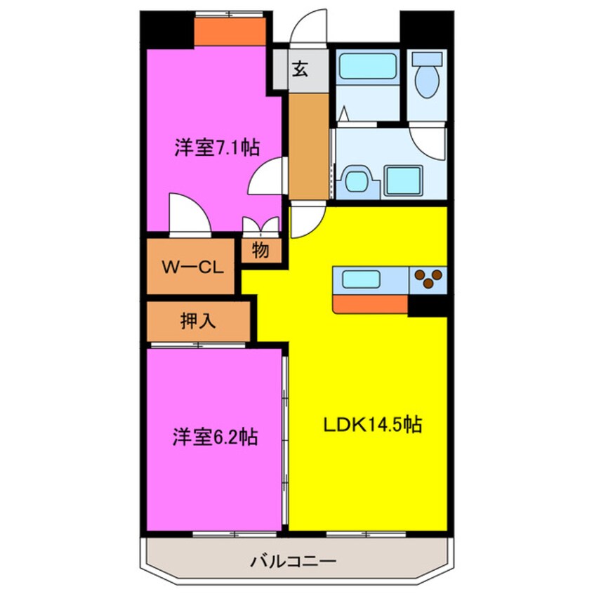 間取図 クオーリ