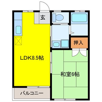 間取図 ＭＰ－Ⅲ番館