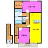 ルミエール２０Ｃ 2LDKの間取り
