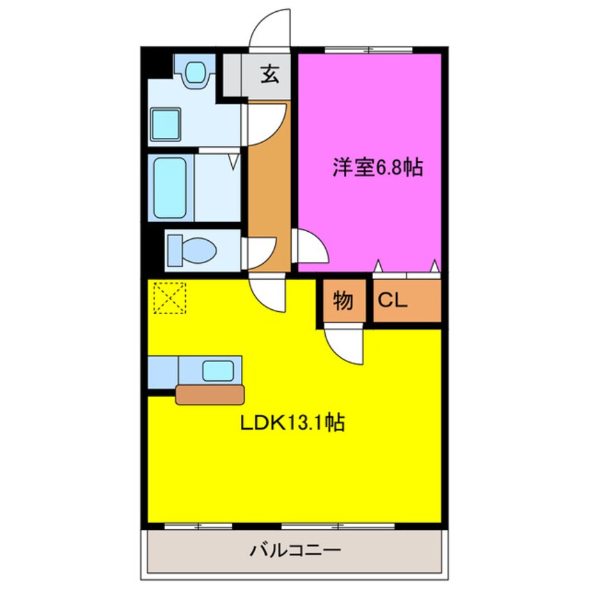 間取図 フォルテシモ