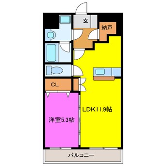 間取図 Ｃｏｍｏ