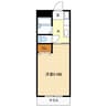 シベルニー磐田Ａ 1Kの間取り
