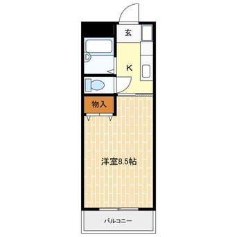 間取図 シベルニー磐田Ａ