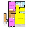 ドマーニ 2LDKの間取り