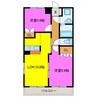 グローリア 2LDKの間取り