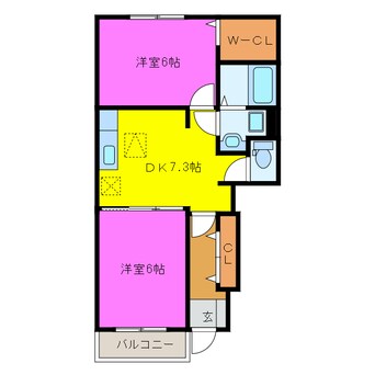 間取図 メゾン・ド・ファミーユ