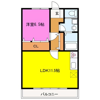 間取図 エクラン