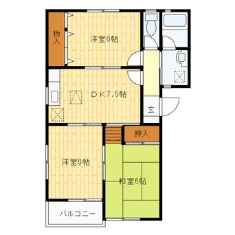 間取図 ファビアン