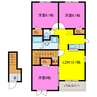 ハイバリー 3LDKの間取り