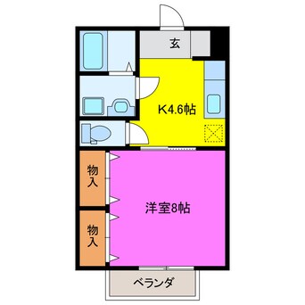 間取図 アリエルＢ