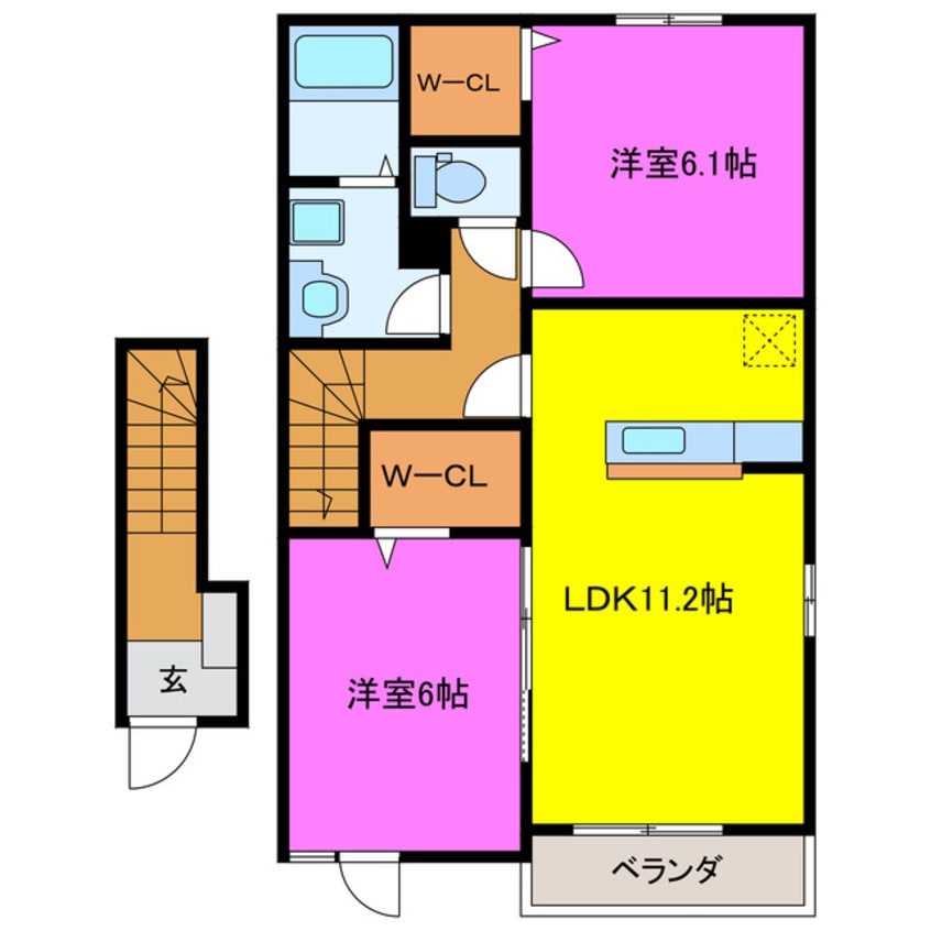 間取図 ヴェルサイト